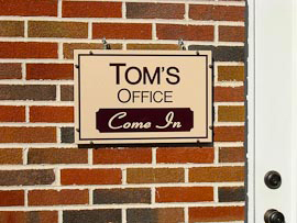 Tom's office